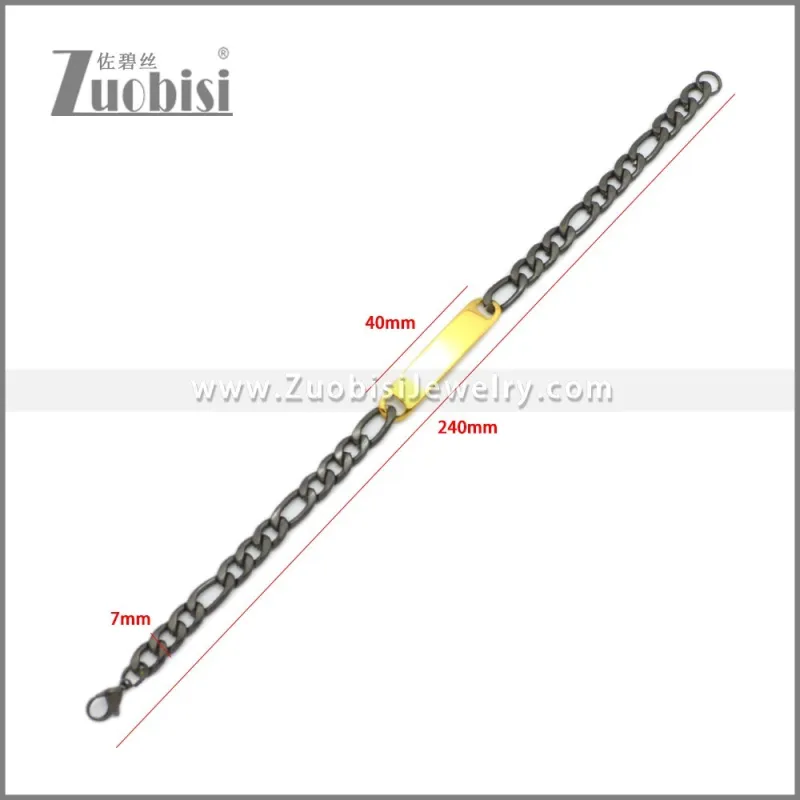 Stainless Steel Bracelet b010164HG