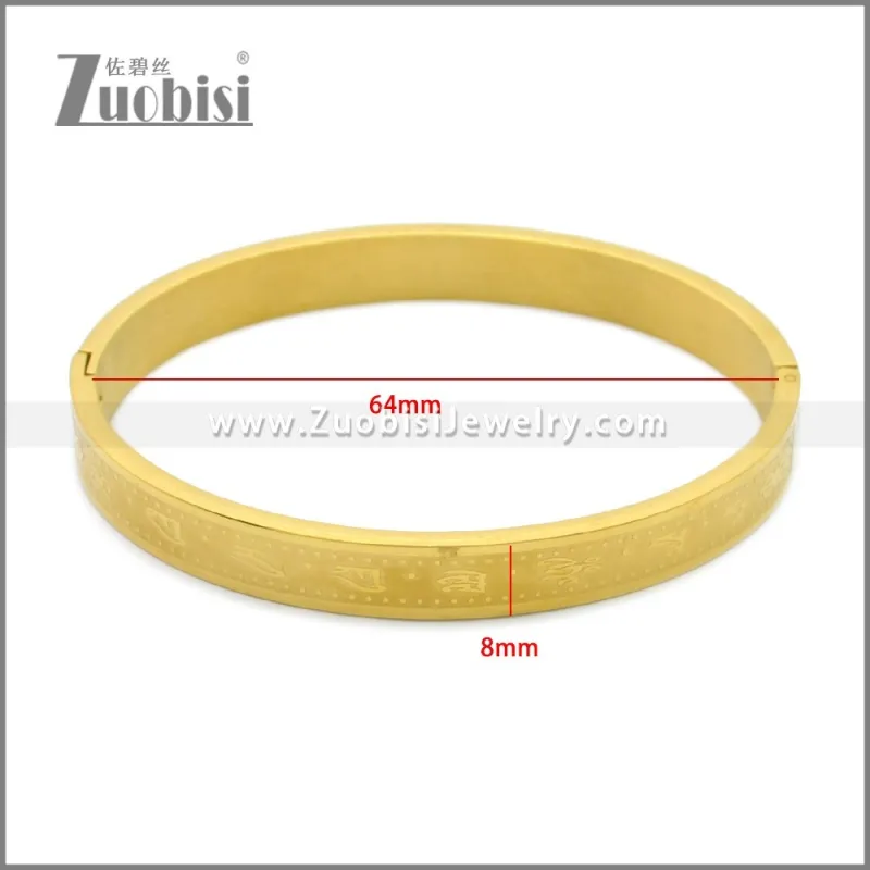 Stainless Steel Bangle b010149G1