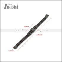 Stainless Steel Bracelet b010170H1