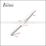 Stainless Steel Bracelet b010174S