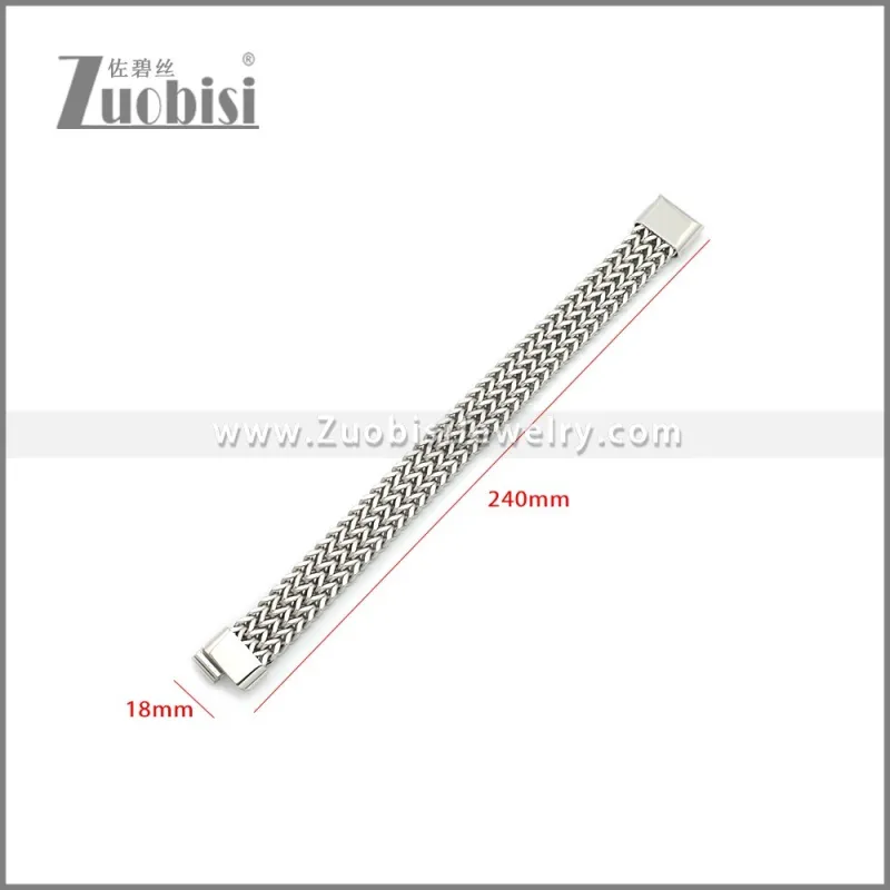 Engraved Mens Stainless Steel Bracelets Wholesale b010169S