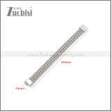 Engraved Mens Stainless Steel Bracelets Wholesale b010169S