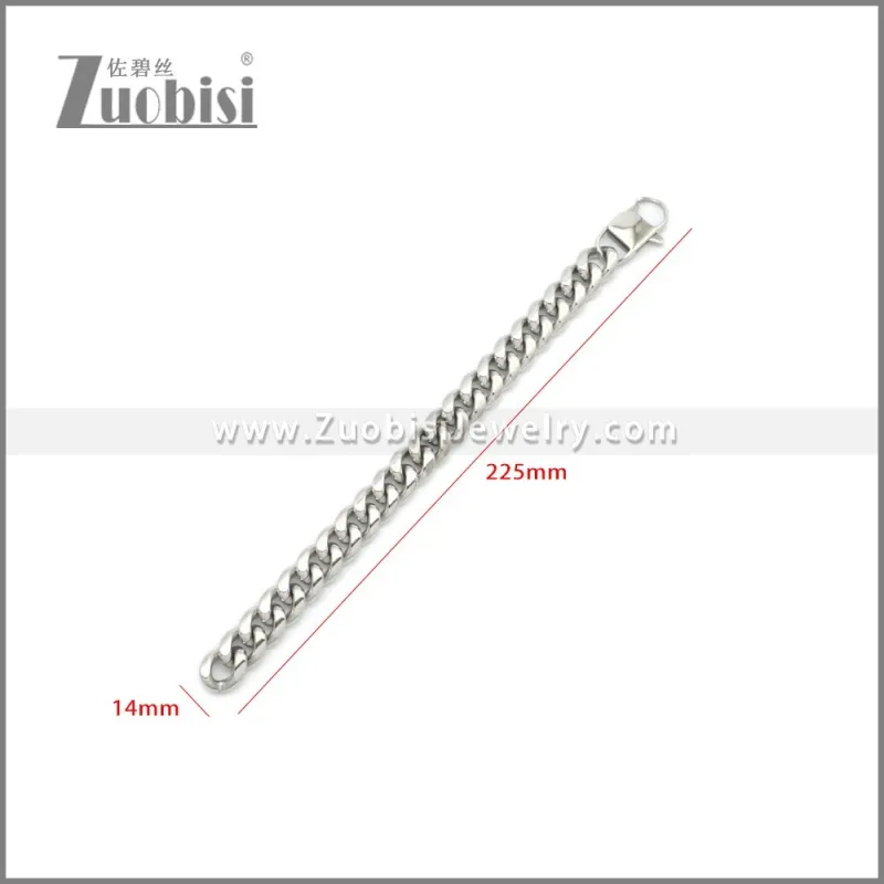 Stainless Steel Bracelet b010168S