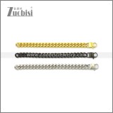 Stainless Steel Bracelet b010168H