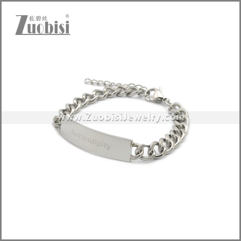 Stainless Steel Bracelet b010174S