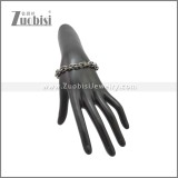 8mm Wide Stainless Steel Jewelry Set s002985A