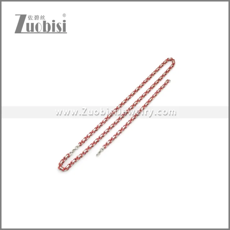 5mm Stainless Steel Jewelry Set s002978S3