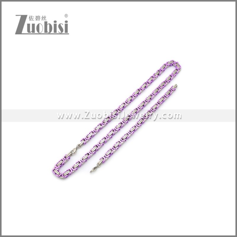 0.80cm Stainless Steel Jewelry Set s002981S1