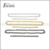 9mm Wide Gold Plating Stainless Steel Jewelry Set s002983G