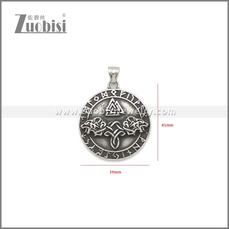 Stainless Steel Pendant p011214SA