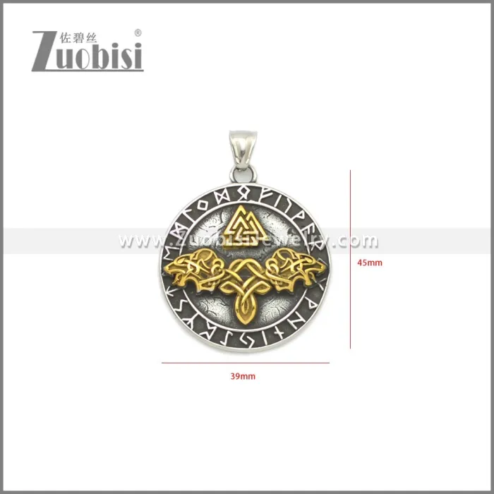 Stainless Steel Pendant p011214SAG