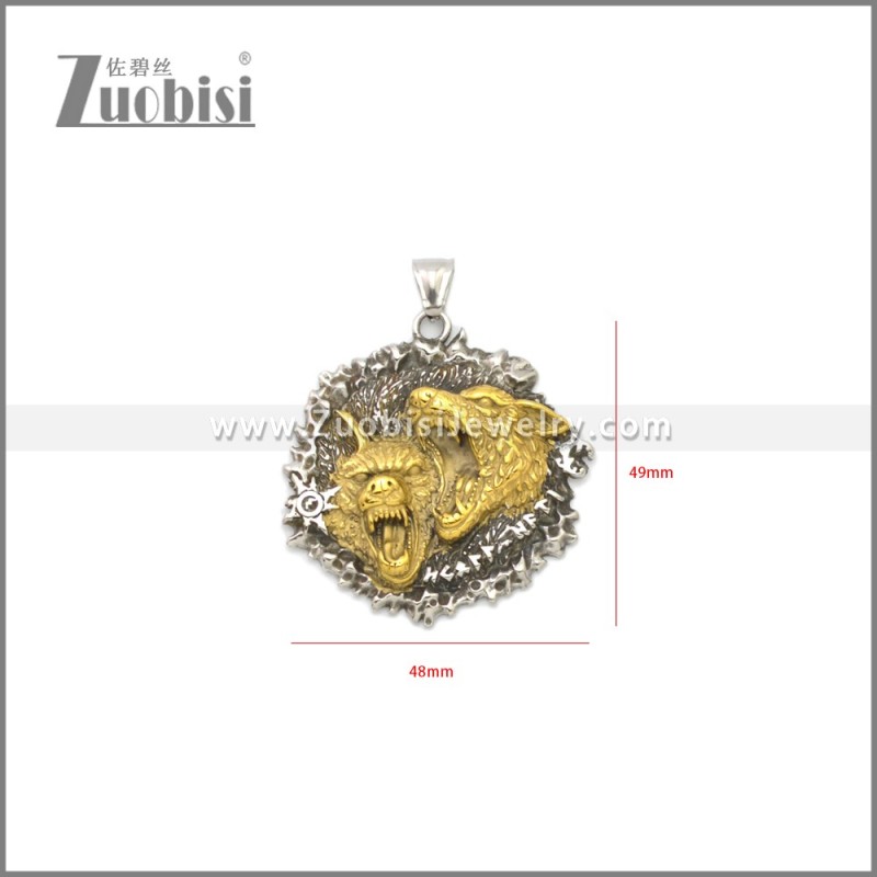 Stainless Steel Pendant p011218SAG