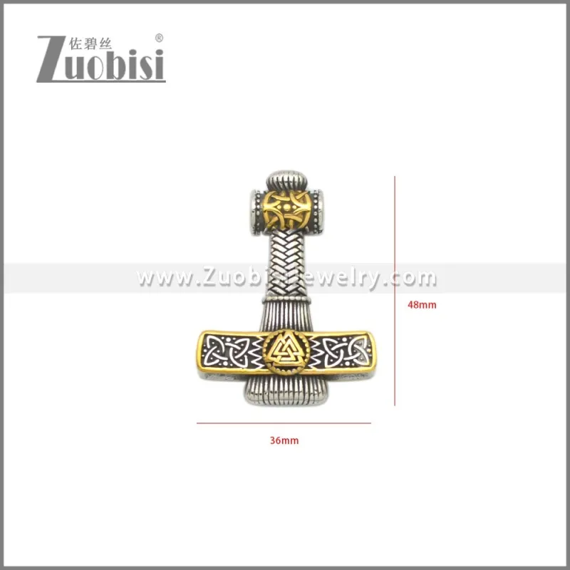 Stainless Steel Pendant p011212SAG