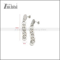 Stainless Steel Earring e002242S