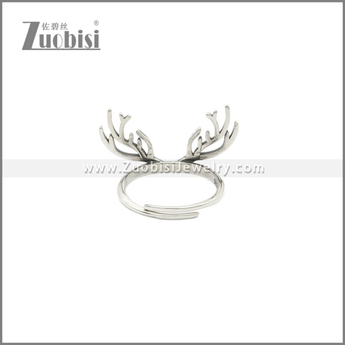 925 Sterling Silver Deer Rings r009123S