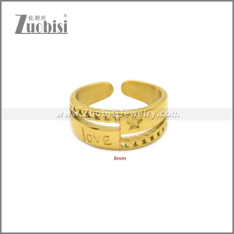 Stainless Steel Rings r009110G