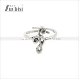 925 Sterling Silver Music Note Rings r009126S