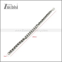 Stainless Steel Bracelets b010205S