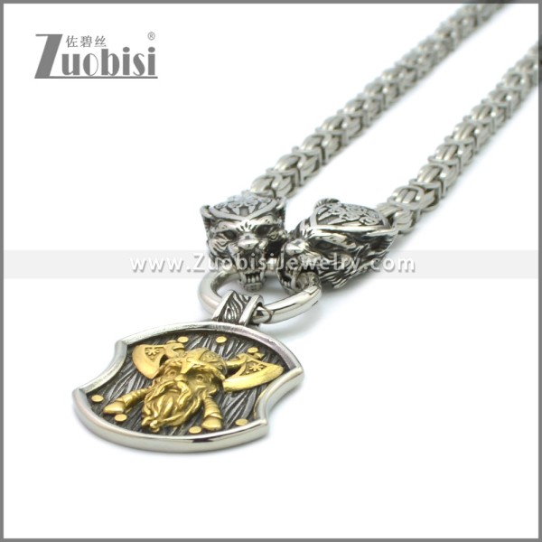 Stainless Steel Necklaces n003283S11