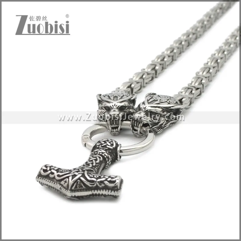 Stainless Steel Necklaces n003283S17