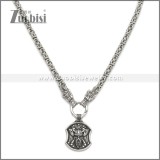 Stainless Steel Necklaces n003284S12