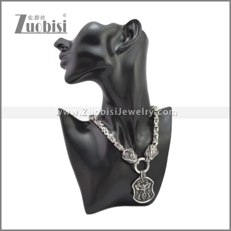 Stainless Steel Necklaces n003283S12