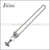 Stainless Steel Necklaces n003285S17