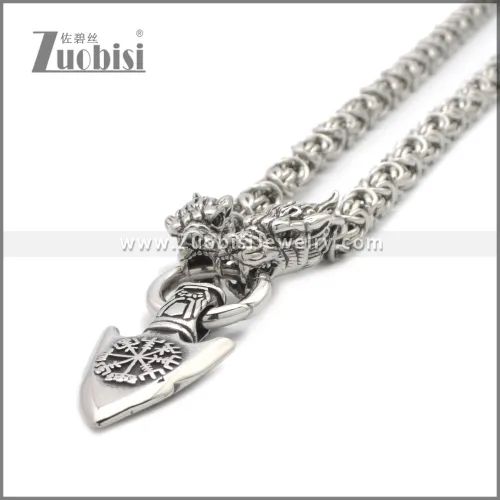 Stainless Steel Necklaces n003284S4