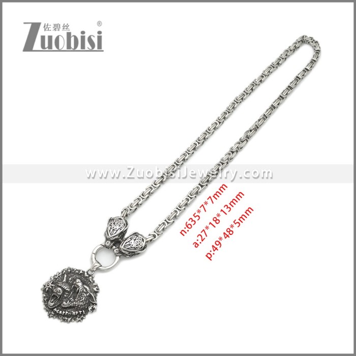 Stainless Steel Necklaces n003283S1