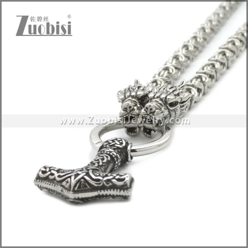Stainless Steel Necklaces n003284S17