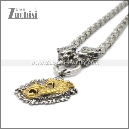 Stainless Steel Necklaces n003283S2
