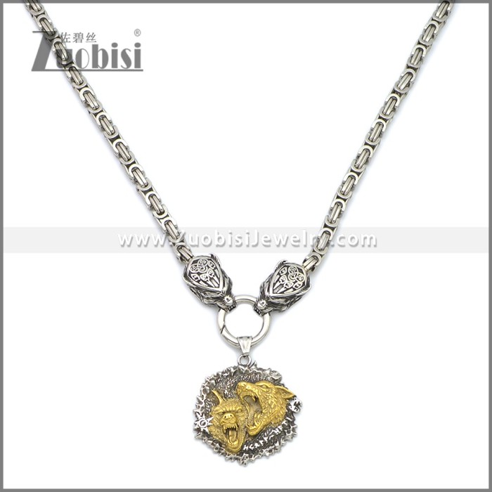 Stainless Steel Necklaces n003283S2