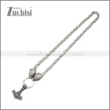 Stainless Steel Necklaces n003283S17