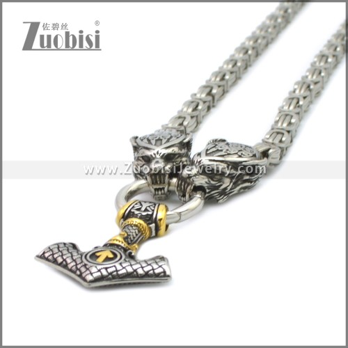 Stainless Steel Necklaces n003283S5