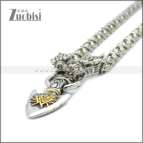 Stainless Steel Necklaces n003284S3
