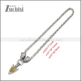 Stainless Steel Necklaces n003283S3