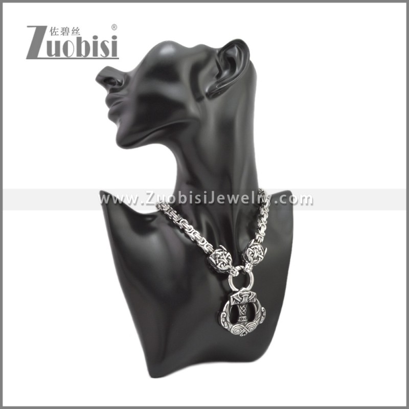 Stainless Steel Necklaces n003285S14