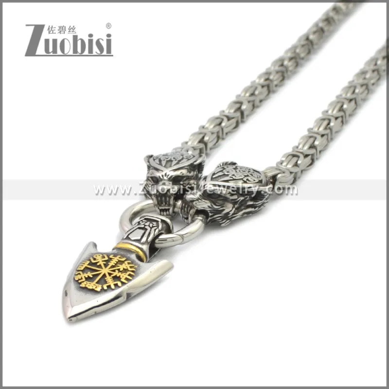 Stainless Steel Necklaces n003283S3