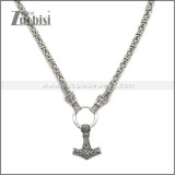 Stainless Steel Necklaces n003284S17