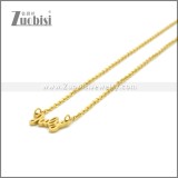 Stainless Steel Necklaces n003265G