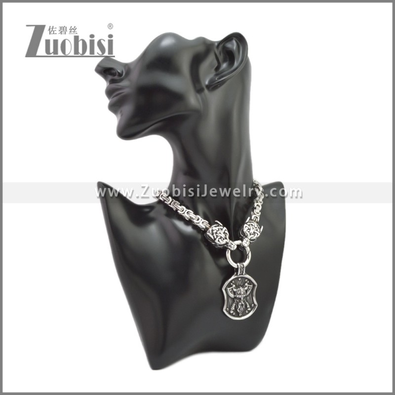 Stainless Steel Necklaces n003285S12