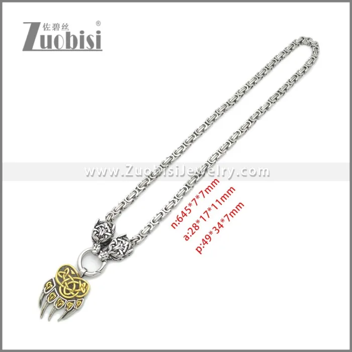 Stainless Steel Necklaces n003285S7