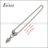 Stainless Steel Necklaces n003285S4