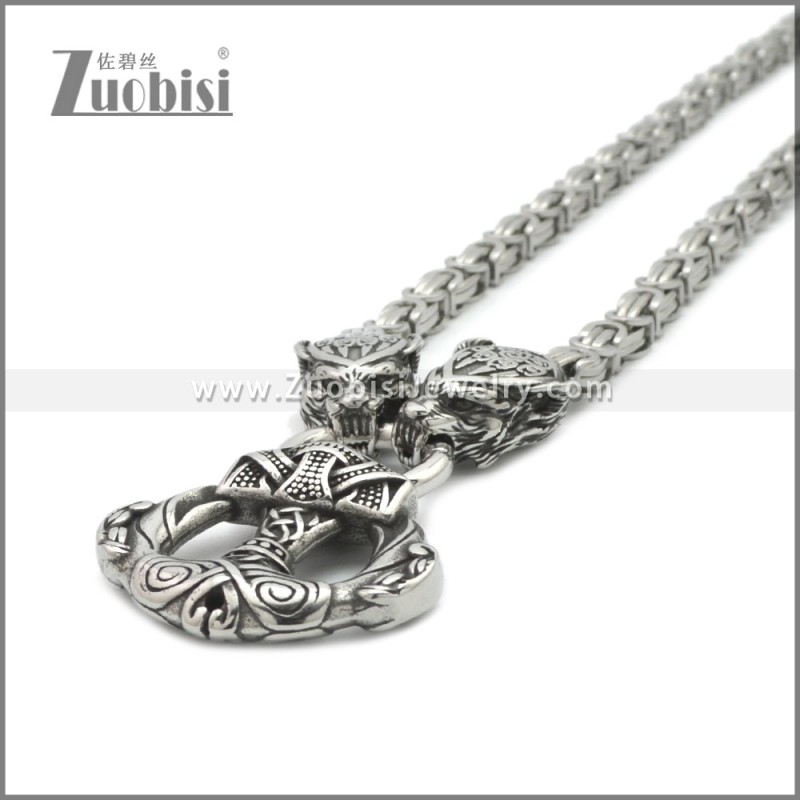 Stainless Steel Necklaces n003283S14