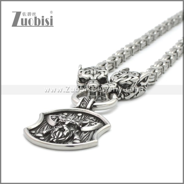 Stainless Steel Necklaces n003285S12