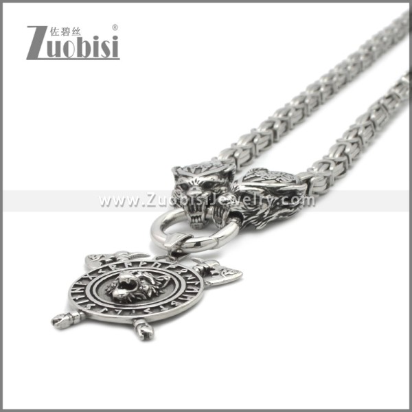 Stainless Steel Necklaces n003283S10