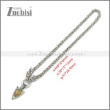 Stainless Steel Necklaces n003284S3