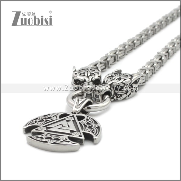 Stainless Steel Necklaces n003285S13