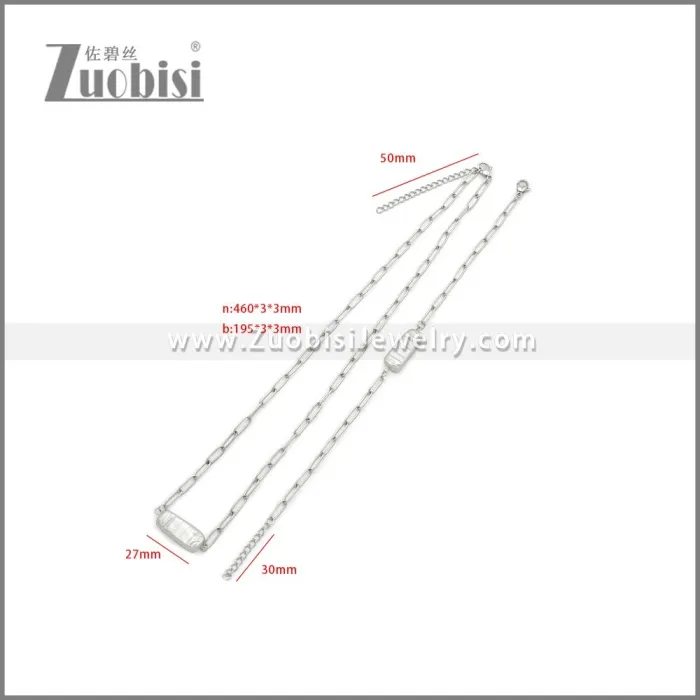 Stainless Steel Jewelry Sets s002992S
