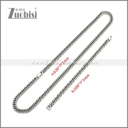 Stainless Steel Jewelry Sets s002995S